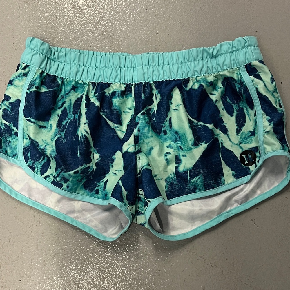 Hurley Board shorts Supersuede Beachrider Volleyball Shorts Blue Green